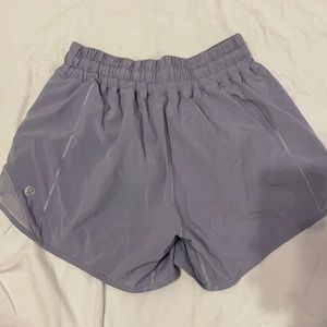 Lulu lemon shorts. Light purple/grey. Size 2 long